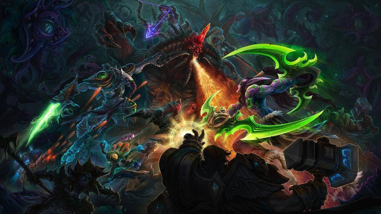 heroesofthestorm,战斗,blizzardentertainment