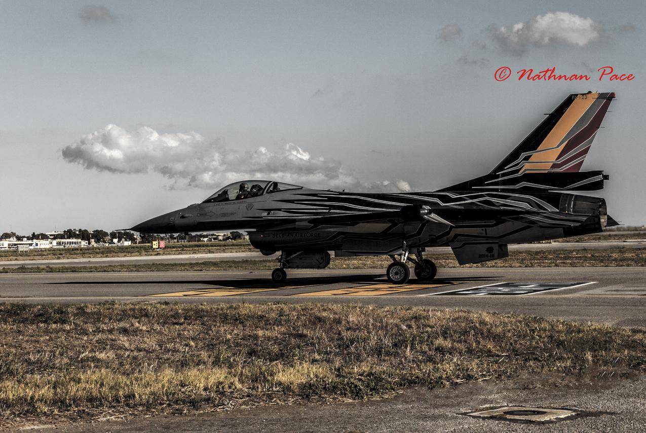 马耳他,2015,喷气式战斗机,通用动力-F16FLITEN,FalCon,比利时,比利时空军