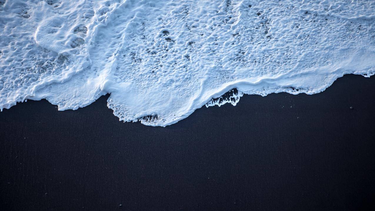 自然,水,水蓝,白,沙,blacksand