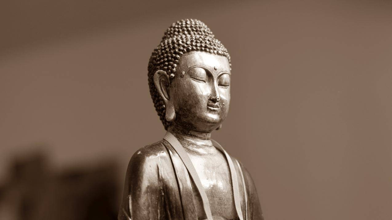 如来佛祖,脸谱,壁画,雕塑,艺术品,佛教,冥想,深部,朴素背景,乌贼墨