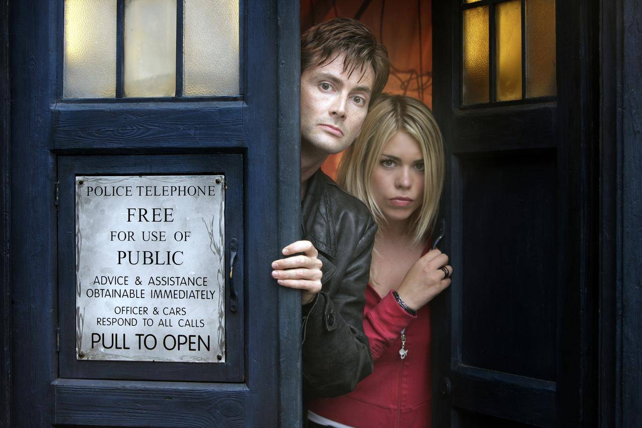 DavidTennant,比利普,TenthDoctor,RoseTyler,博士,塔尔迪斯