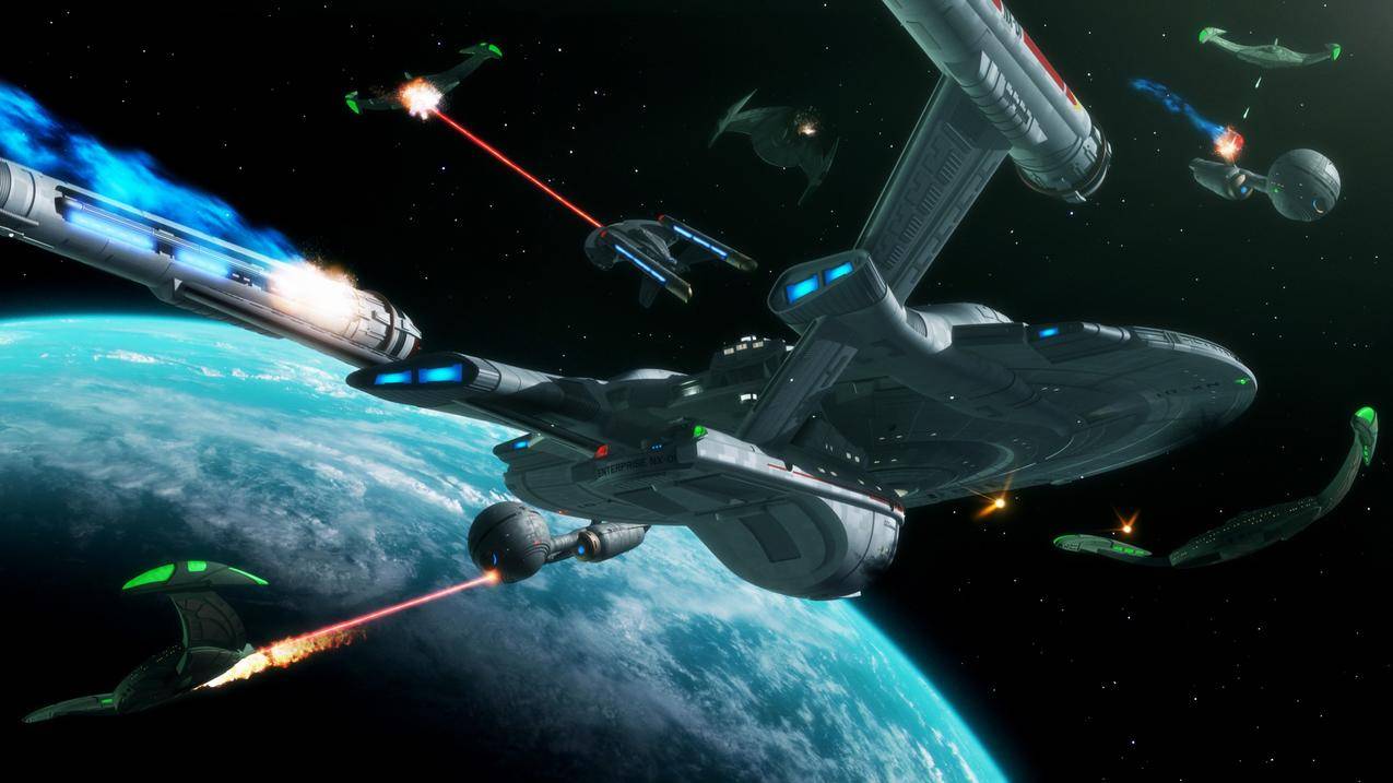 星际迷航,星际,ussenterprise,spaceship,战斗