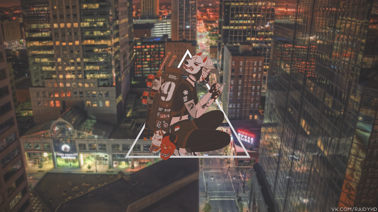 动漫,animegirls,子母画面