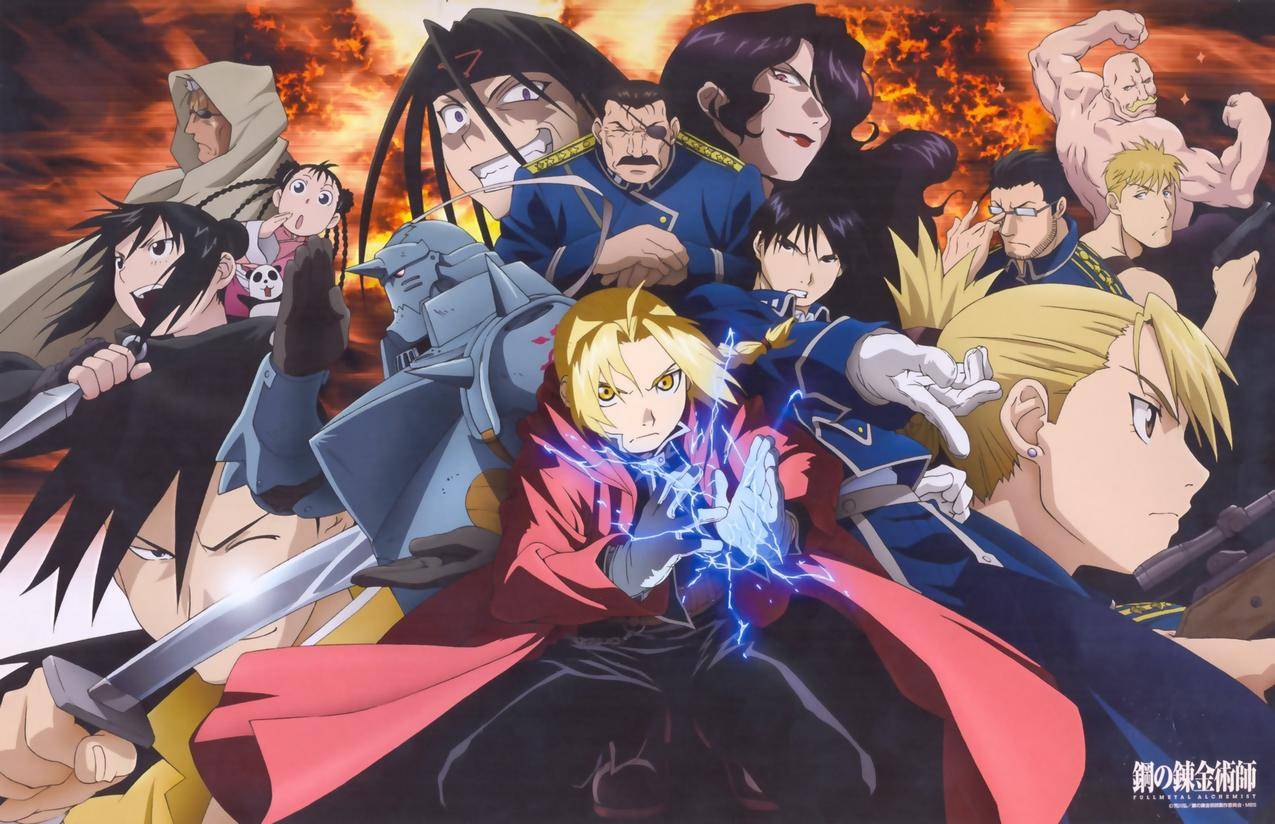 RoyMustang,全金属化学家,爱丽舍德,ElricAlphonse,RizaHawkeye,欲望,嫉妒,愤怒,动漫
