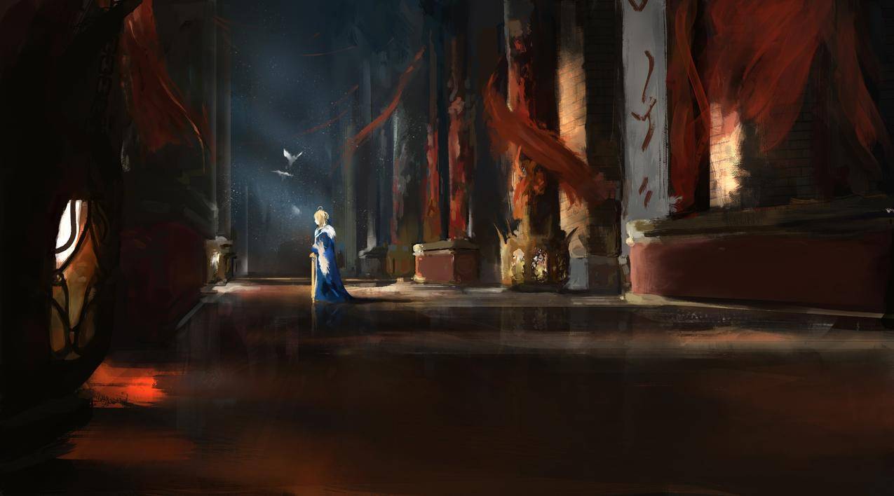 Saber,命运