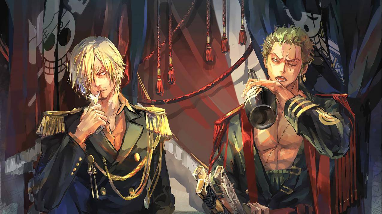 Sanji,格玛66,RoronoaZoro