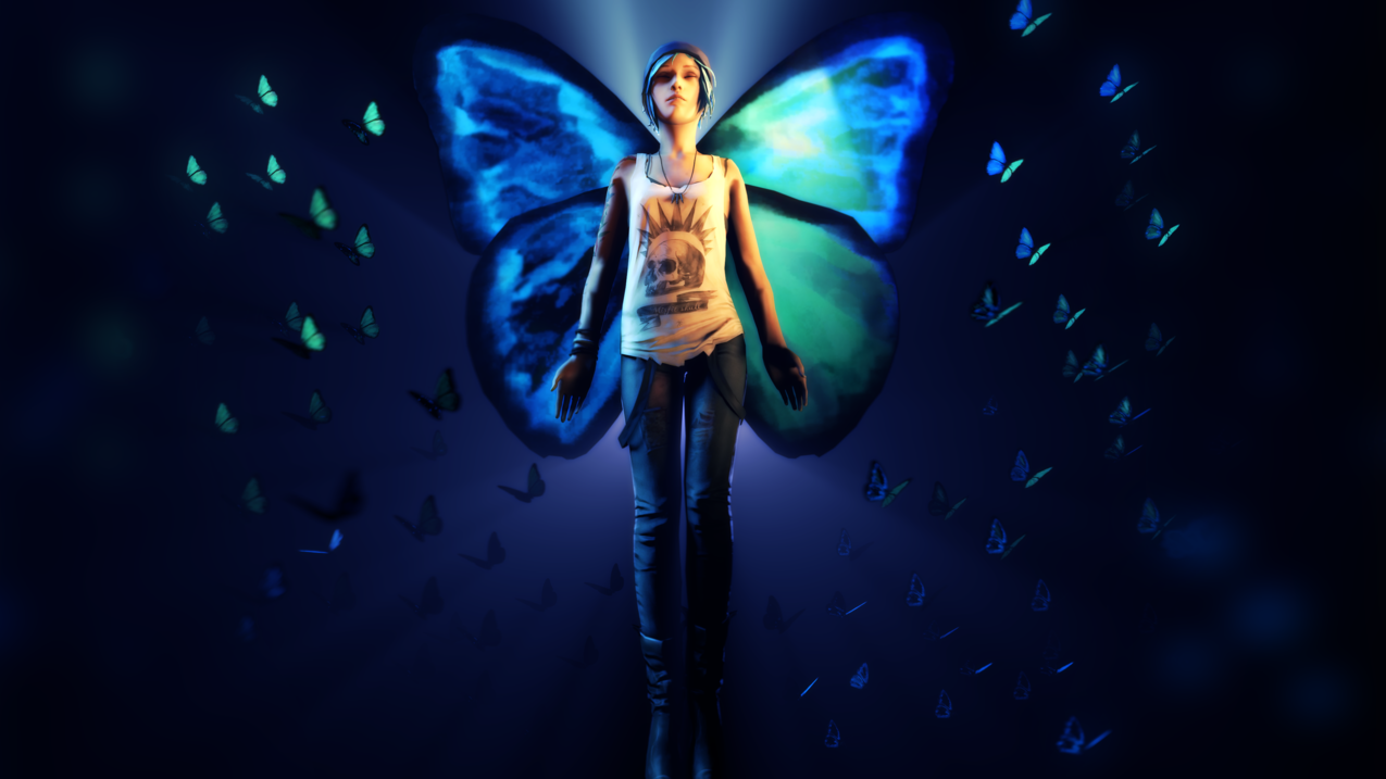 克洛普莱斯,LifeIsStrange,视频游戏,蝴蝶