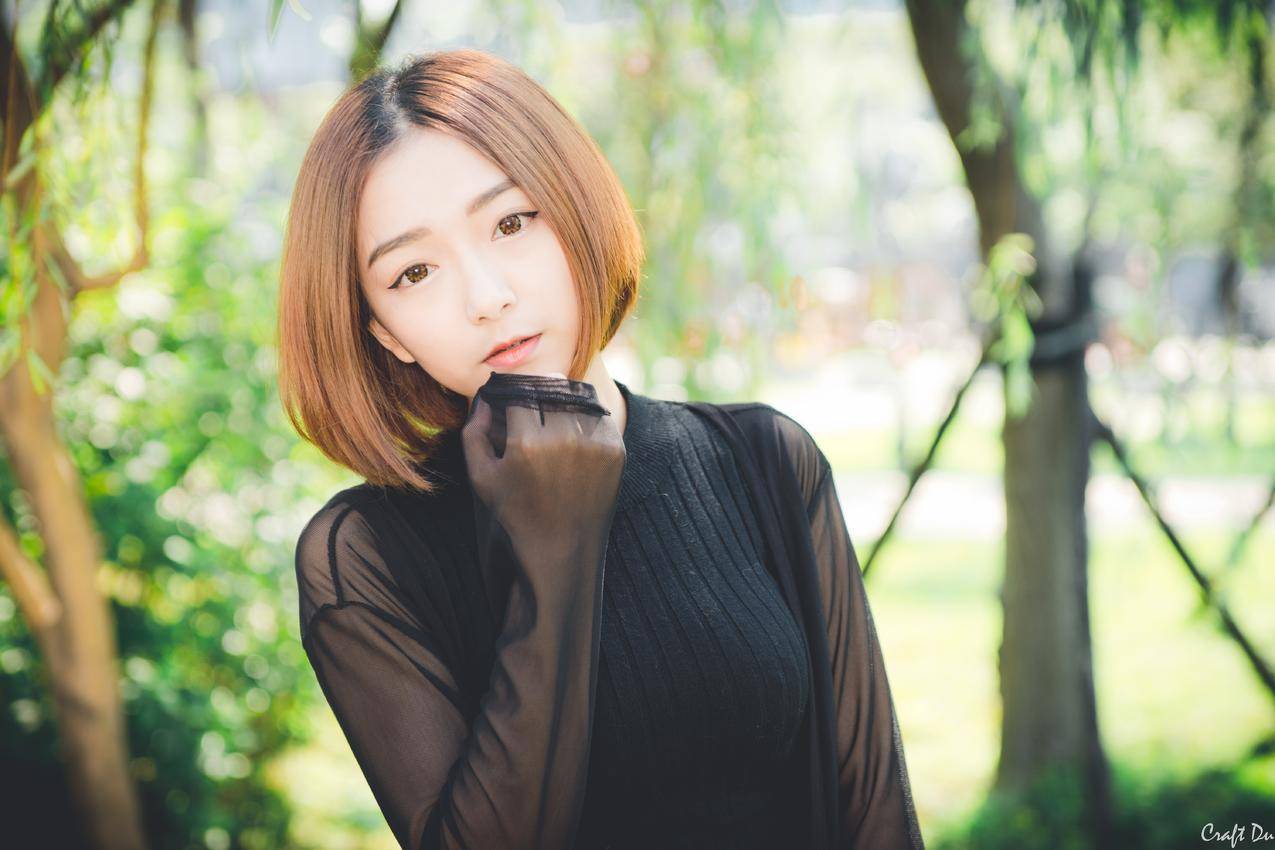 亚洲,女性,红发,短毛猫,户外运动