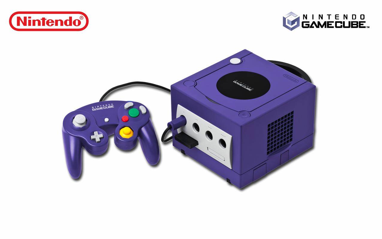 GAMECUBE,任天堂,控制台,视频游戏,简单背景