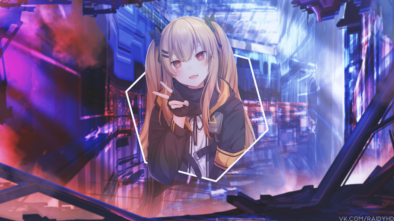 动漫,animegirls,子母画面