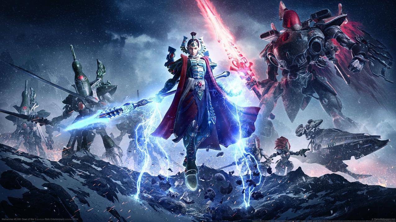 游戏玩家,火,dawnofwar,dawnofwar3