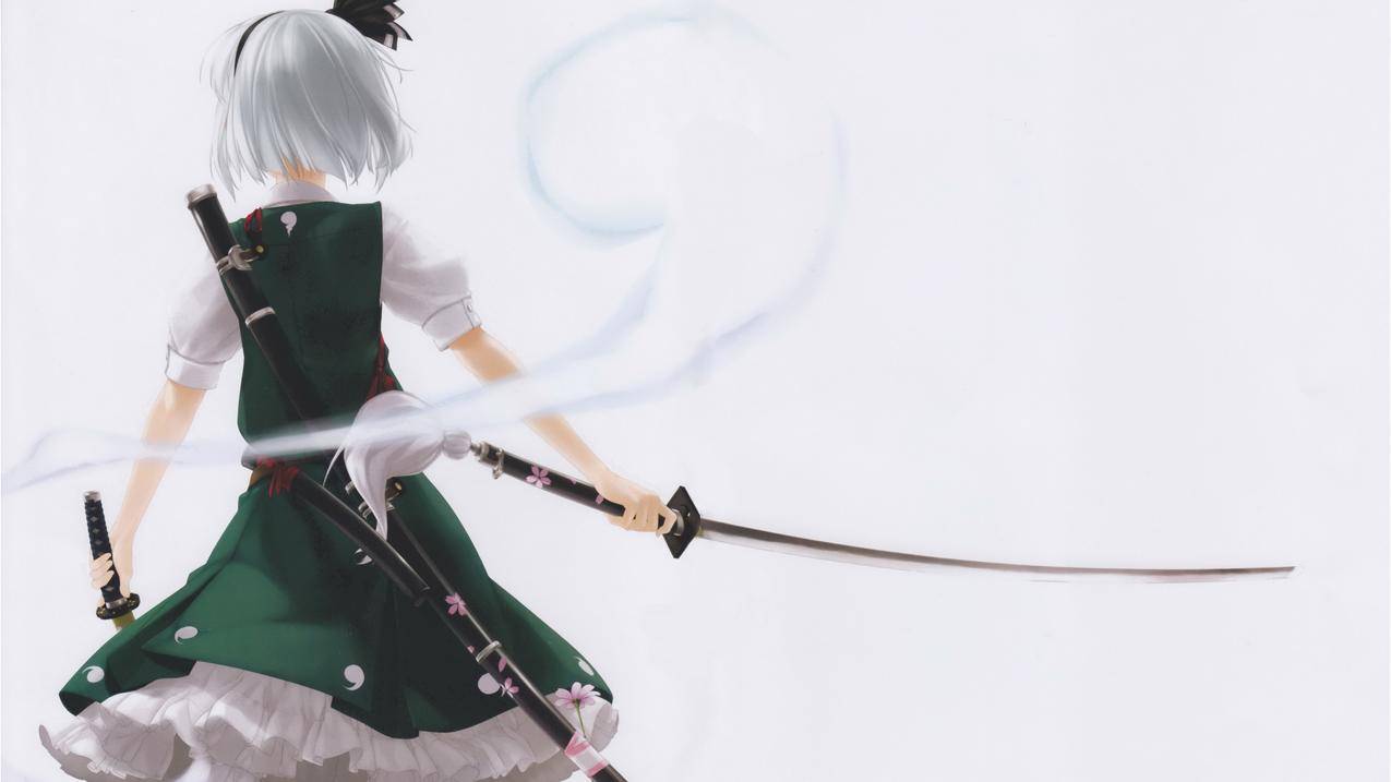 动漫,Touhou,KonpakuYoumu,剑,动漫