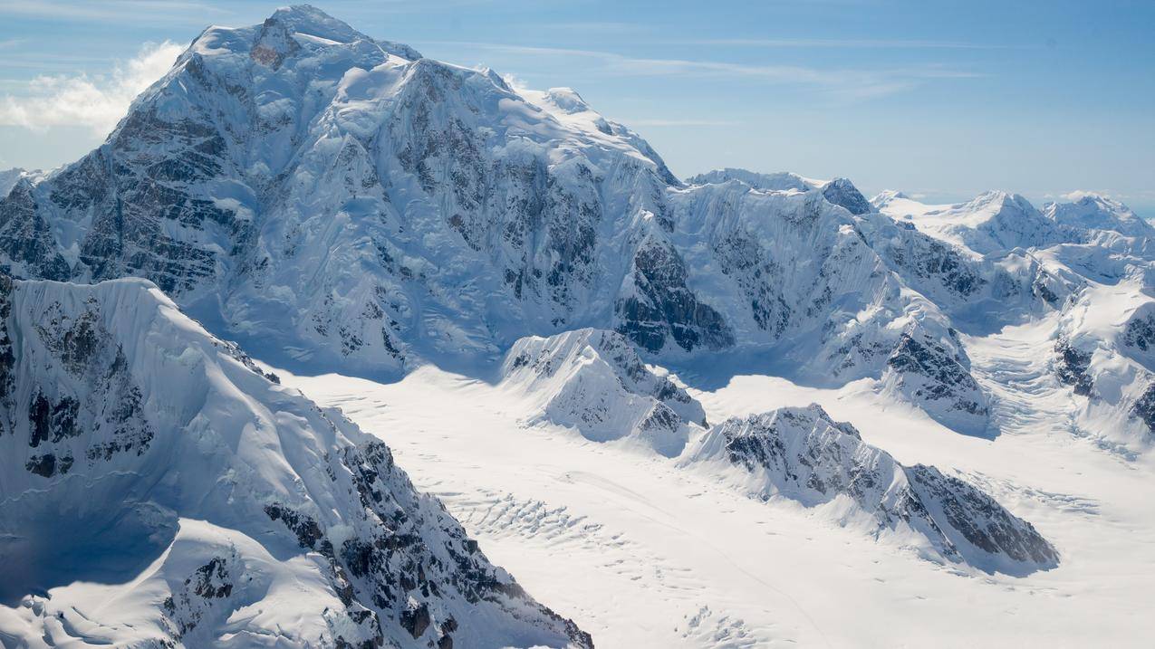 山,自然,景观,雪