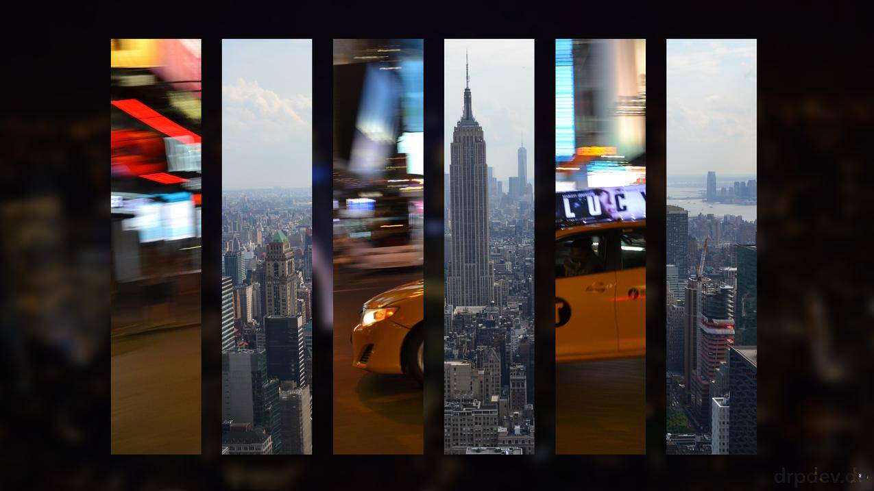 newyorkcity,出租车,天际线