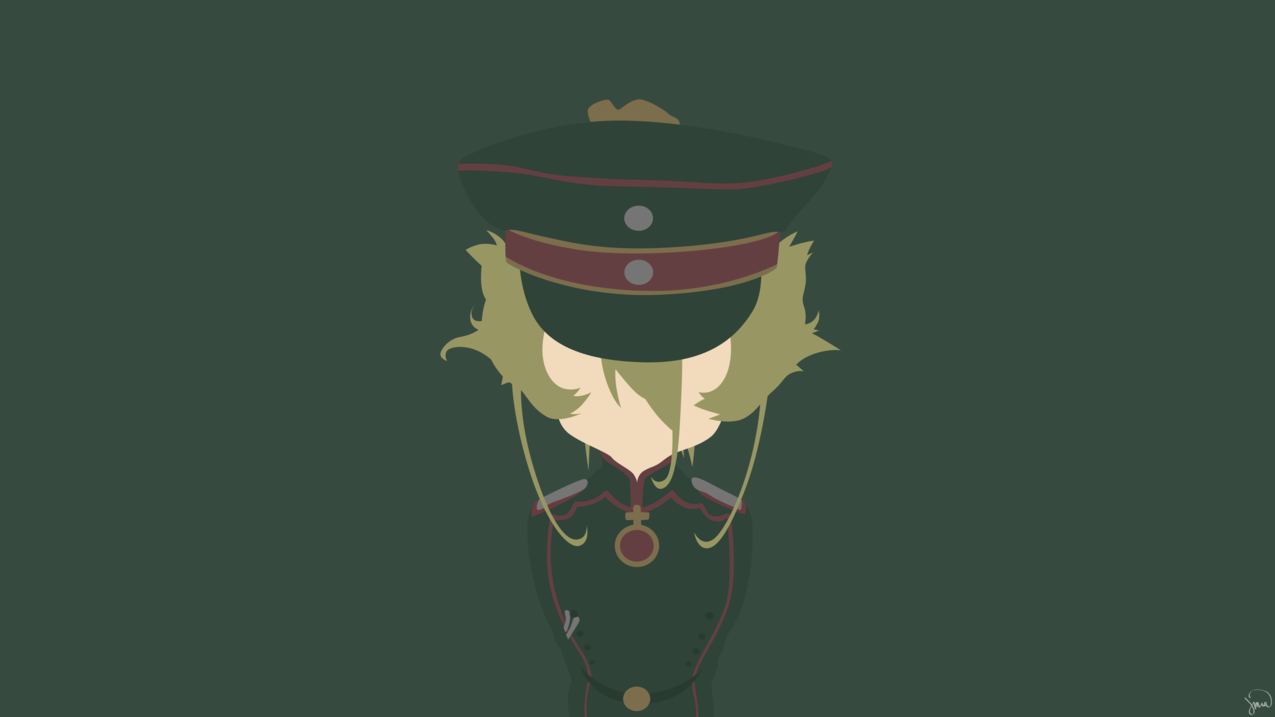 tanyadegurechaff,youjosenki,minimalism