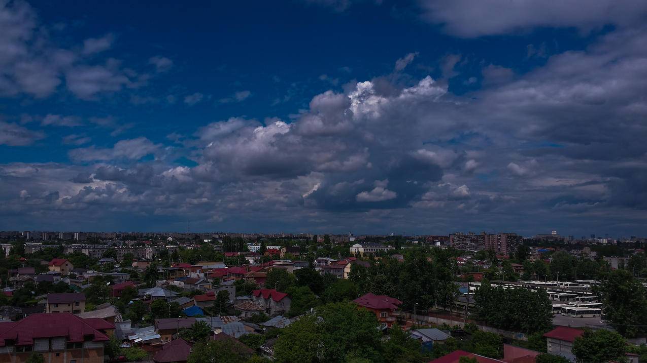 天空,太阳,云彩,城市景观,布加勒斯特