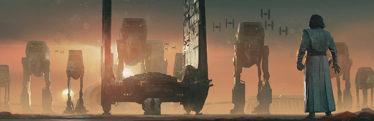 LukkykyWalk,星际大战,阿特,TIEFighter,星际大战：绝地绝地武士