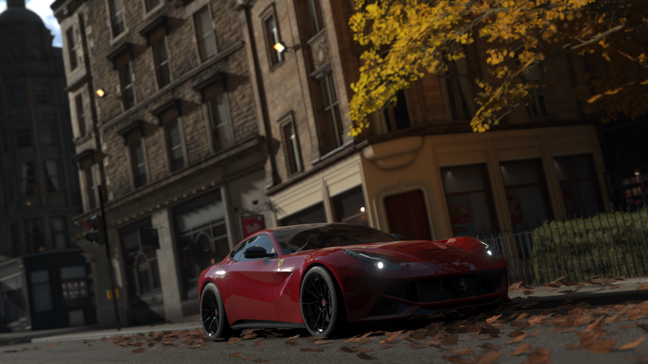 ForzaHorizo​​n4,ForzaGames,视频游戏,屏幕截图,redcars
