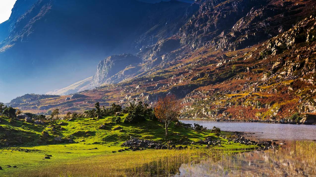 山,山水,水,河