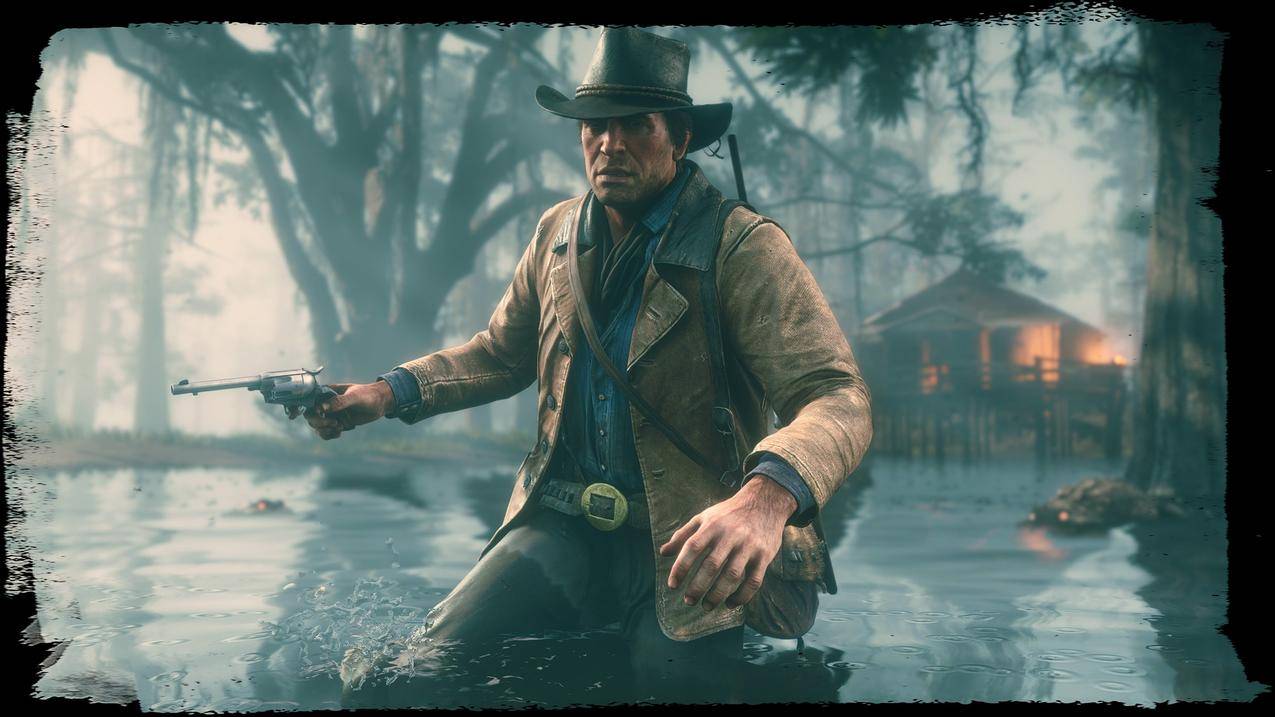 牛仔,RedDeadRedemption,RedDeadRedemption2,Video,GamesArt,电子游戏,ArthurMorgan