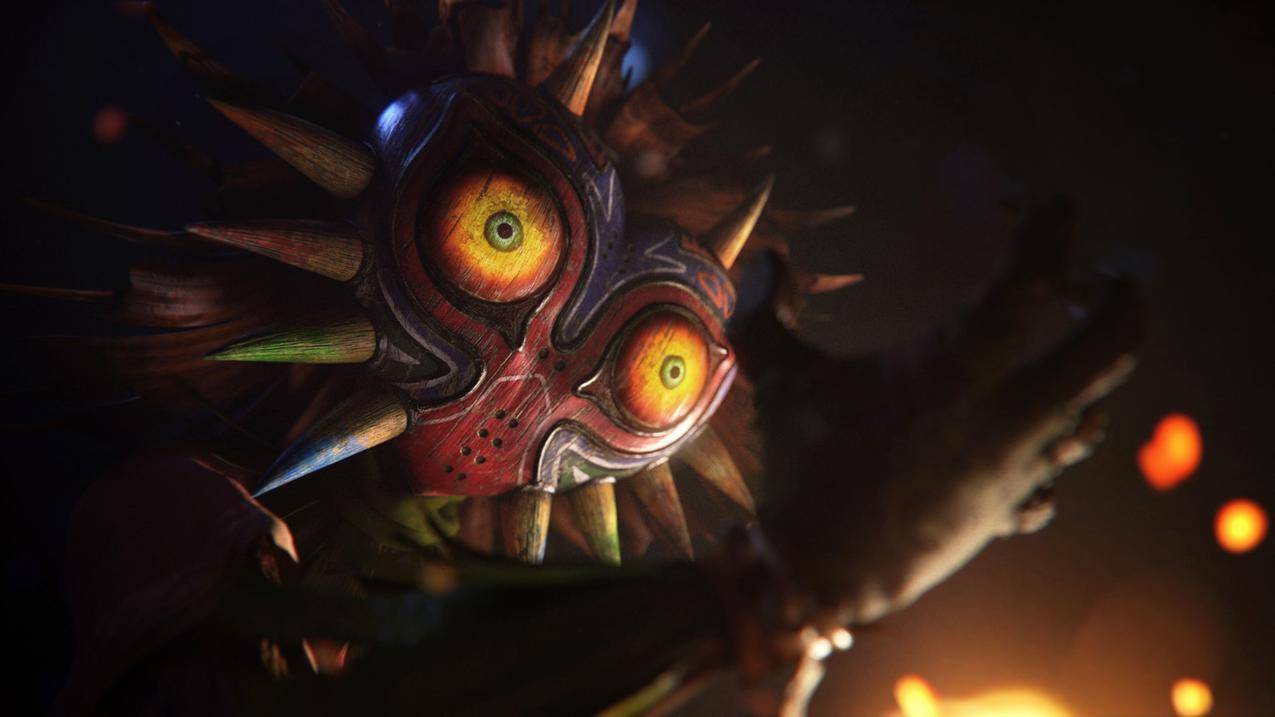 thelegendofzelda：majora,&,039,smask,skullkid,thelegendofzelda,fantasyart,游戏