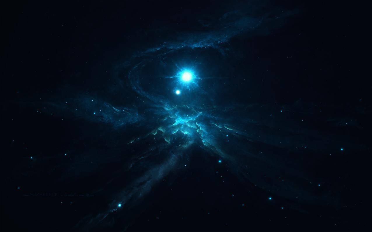 Starkiteckt,黑暗,星云,抽象,科学,太空,银河,宇宙,星星,太空