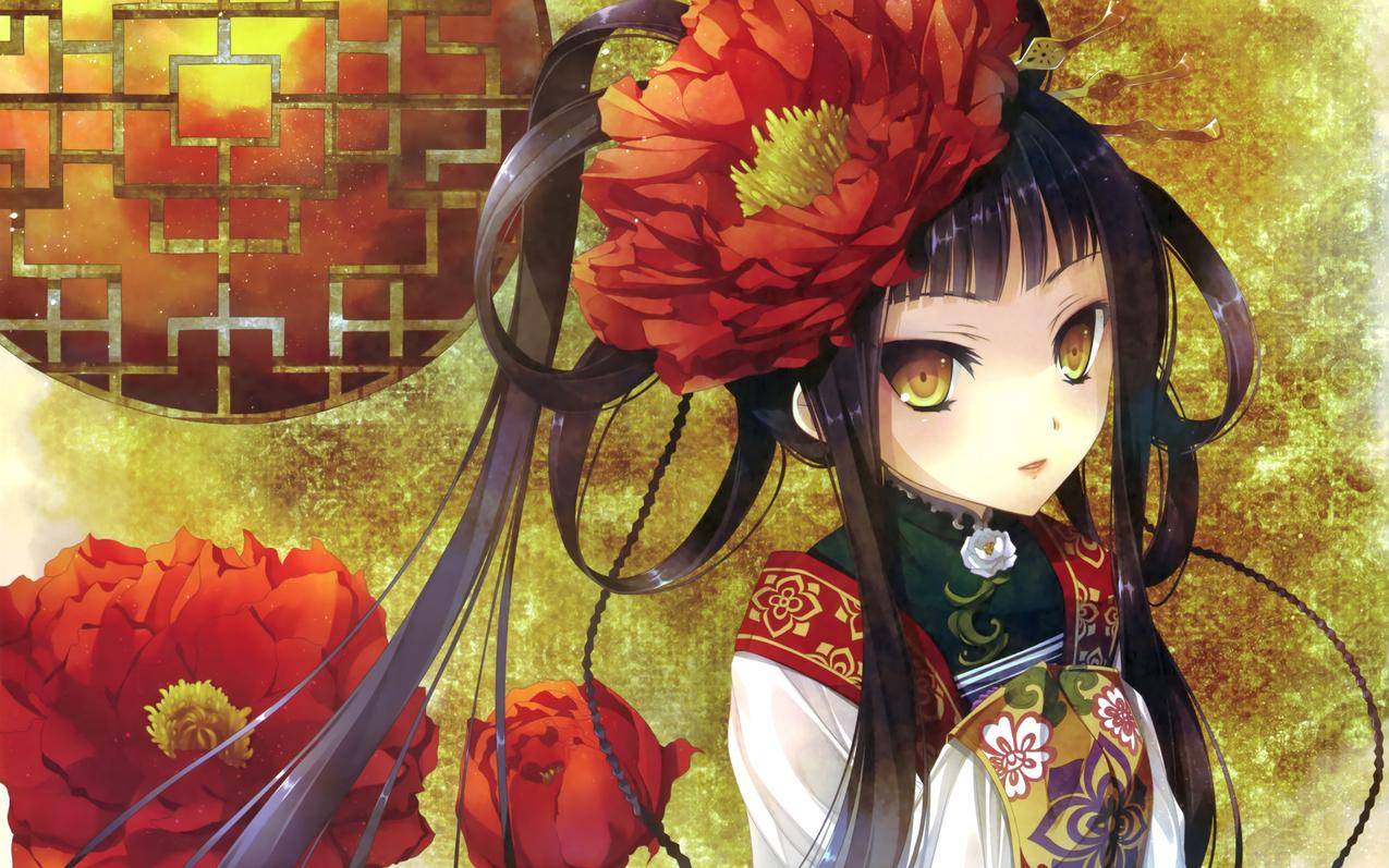 原创人物,动漫,动漫,和服