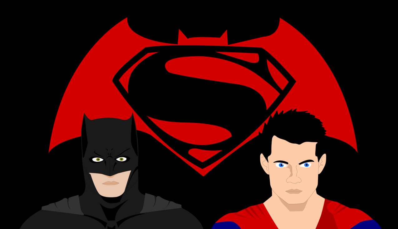 蝙蝠侠,超人,BatmanvSuperman,正义,标志,战斗,蝙蝠,黑色,红色,蓝色,素描,艺术品