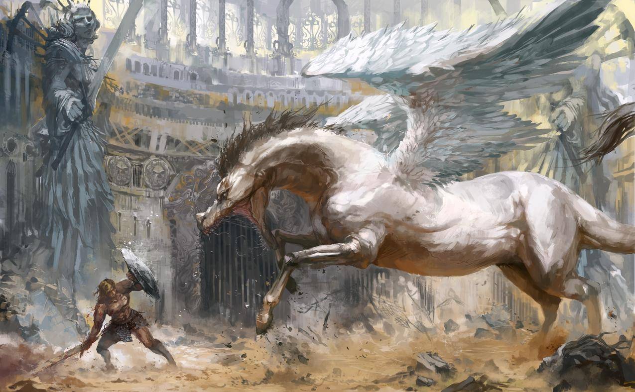 战士,fantasyart,工艺品