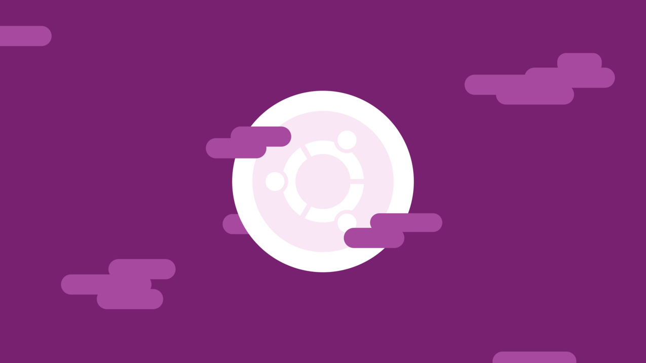 Ubuntu的,标志,云,月亮,OperatingSystem的,Flatdesign,极简主义,向量