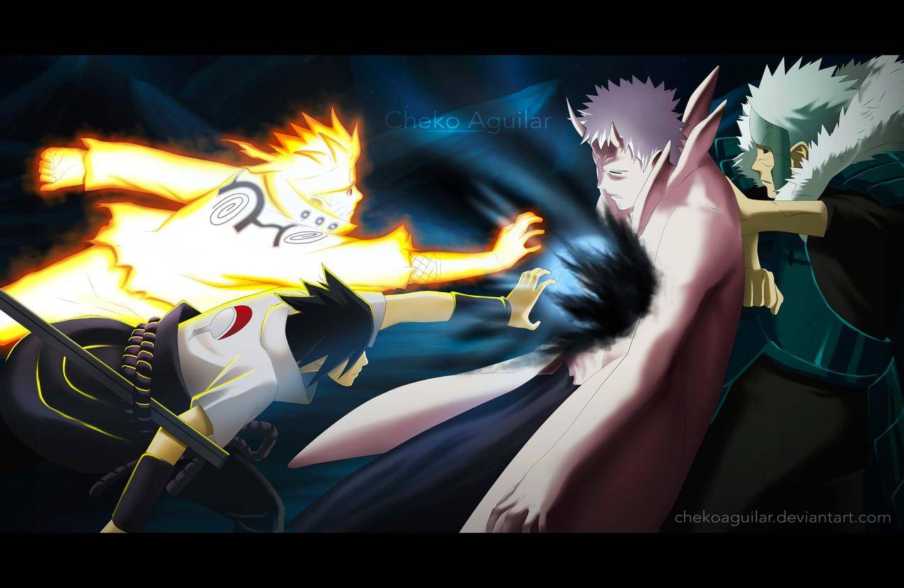 uchihasasuke,动画,漫画,narutoshippuuden,uzumakinaruto,uchihaobito,tobiramasenju