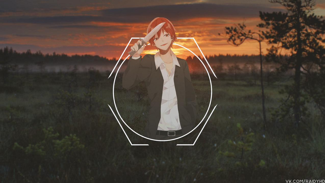 动漫,animeboys,子母画面,暗杀教室
