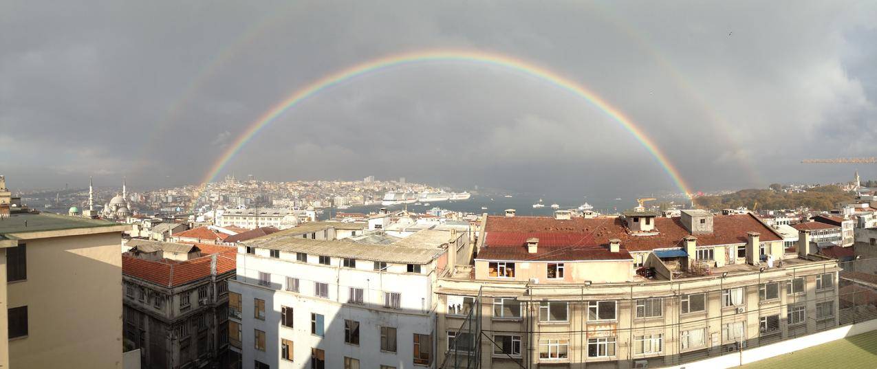伊斯坦布尔,Bosphorus,彩虹
