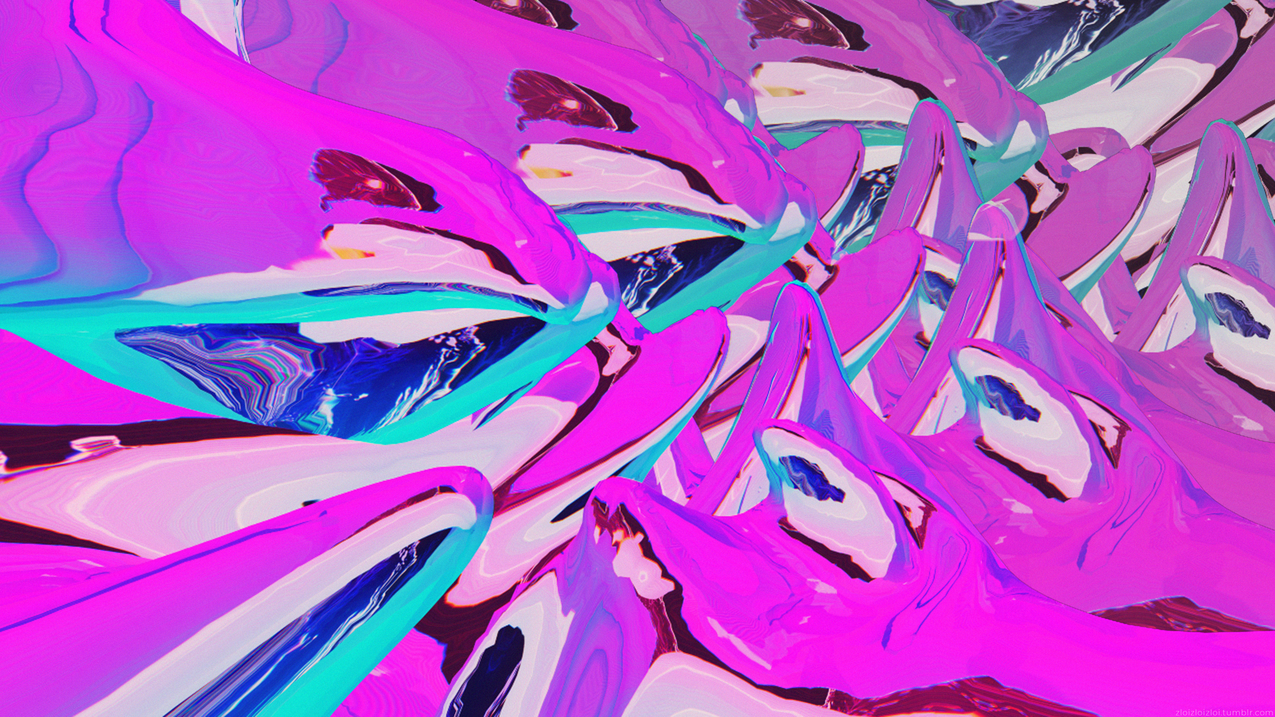glitchart,抽象的,多彩的,超现实主义