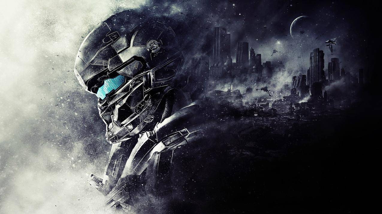 科技,数字艺术,Halo5,视频游戏,Halo