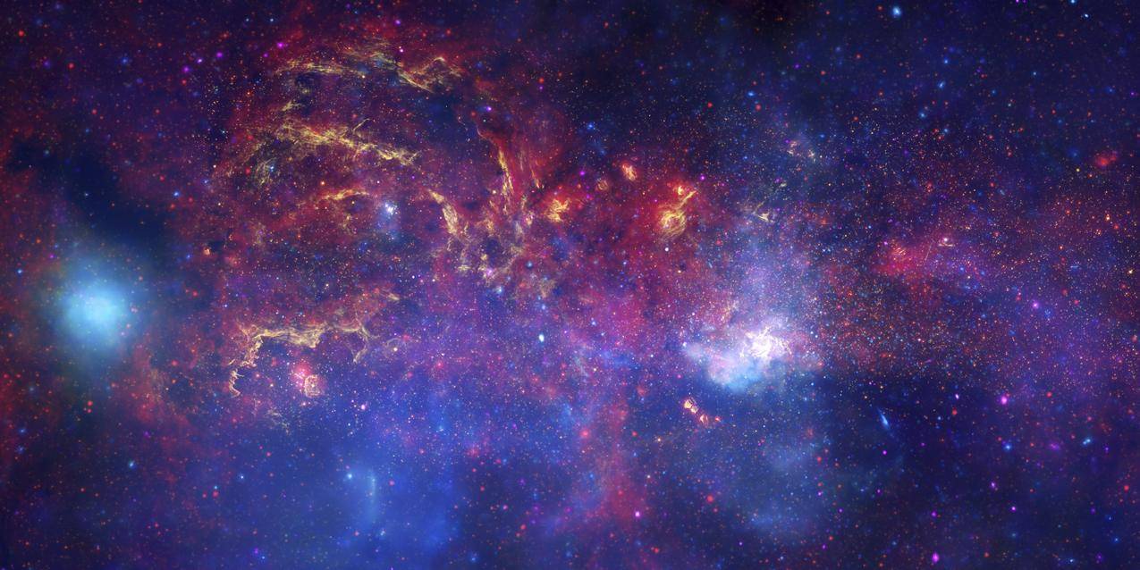 空间,星云,太空,数字艺术
