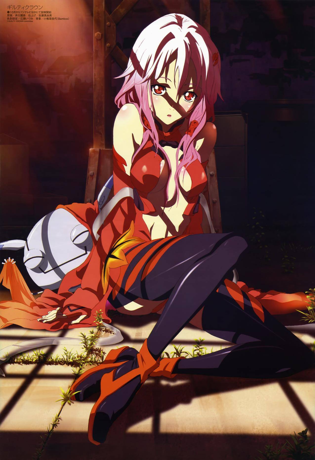 动画,动画,GuiltyCrown,YuzurihaInori,InoriYuzuriha