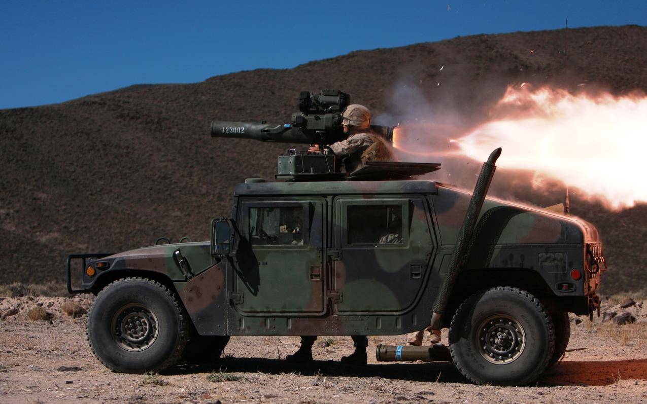 陆军,悍马,HMMWV,Mapats,反坦克