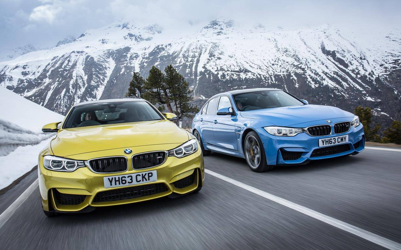 BMWM4,车辆,汽车,道路,运动模糊