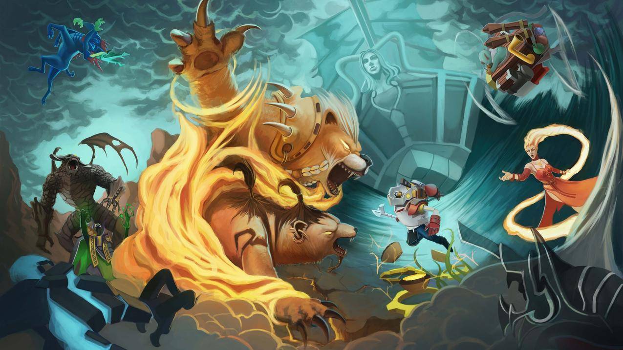 fantasyart,digitalart,获得dota2