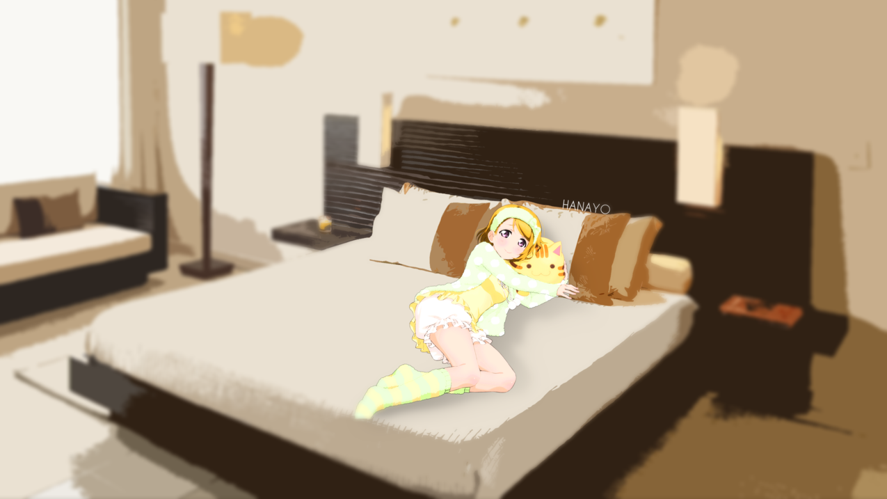 KoizumiHanayo,模糊,床