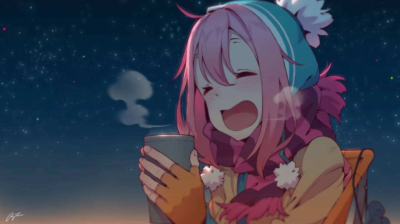 格雷内斯,动漫,YuruCamp,NadeshikoKagamihara,动漫