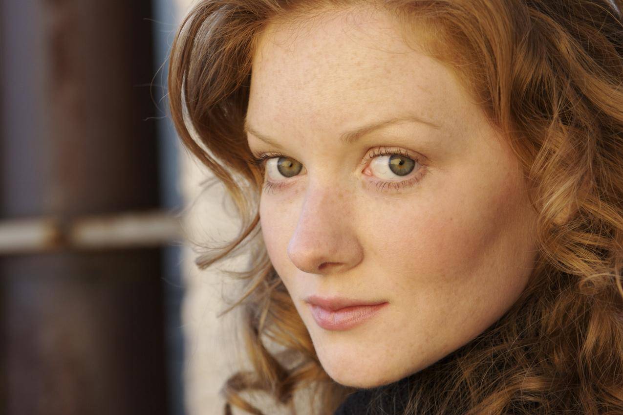 WrennSchmidt,女演员,红头发,女人,旁观者,脸