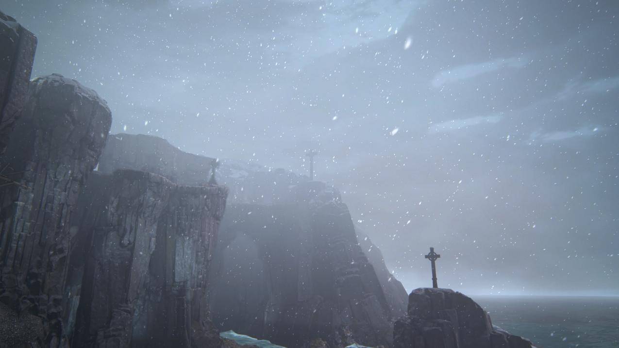 无障碍4：AthIFE和039,发送,山,十字架,水,雪,PraseStudio4Pro,未知的