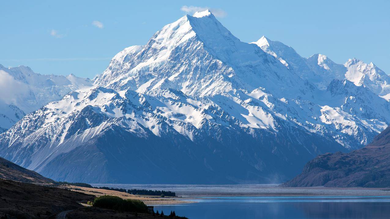 山,自然,山水,河流