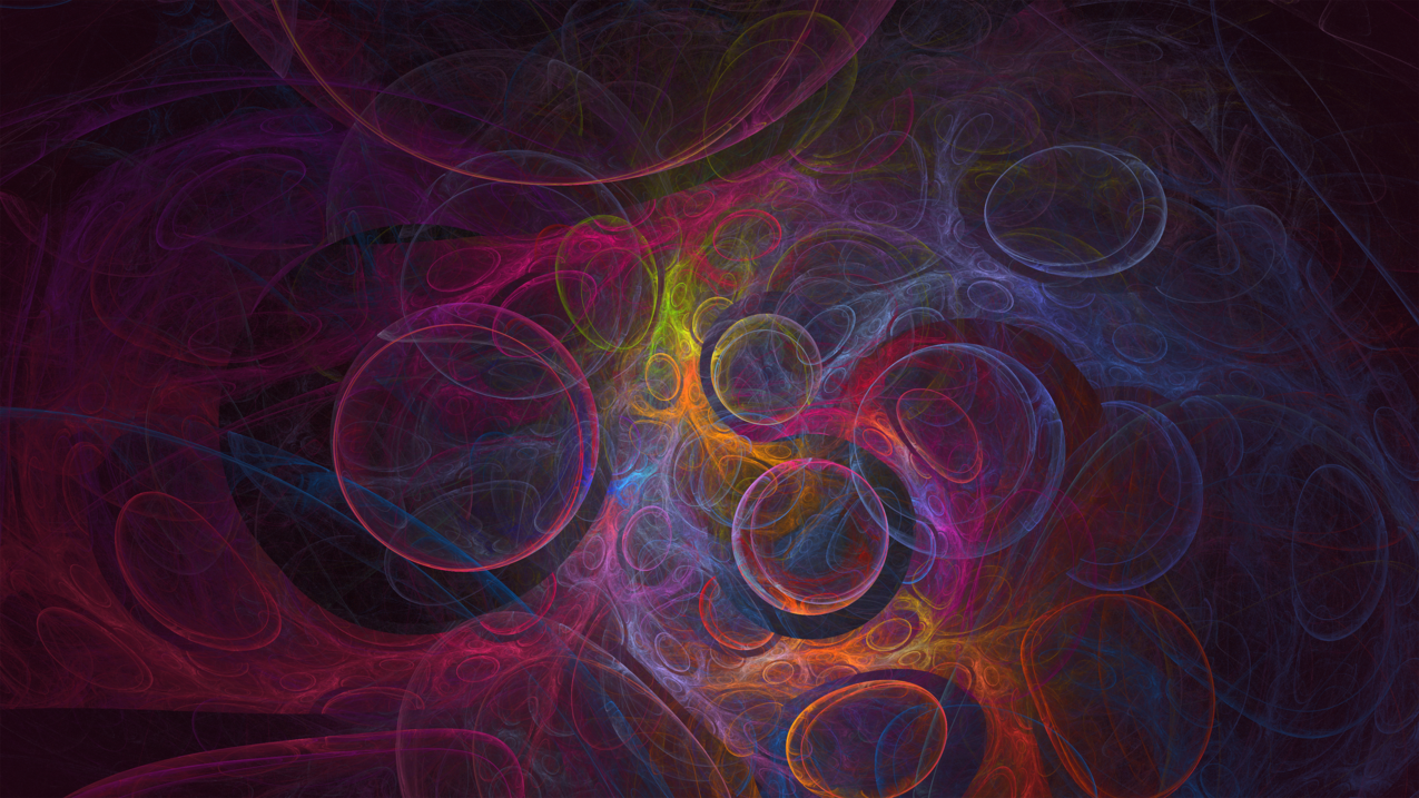 分形,抽象,迷幻,digitalart,多彩