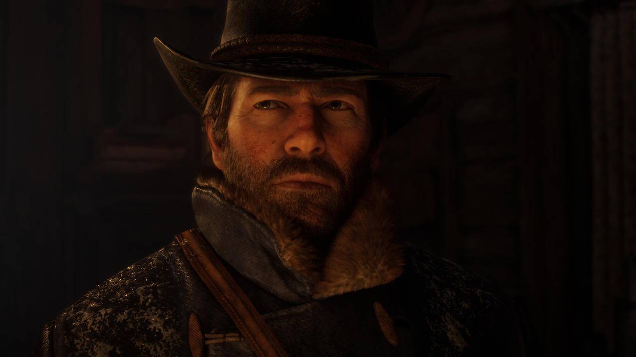 胡子,牛仔,RockstarGames,RedDeadRedemption,RedDeadRedemption2,ArthurMorgan,视频游戏,帽子,屏幕截图