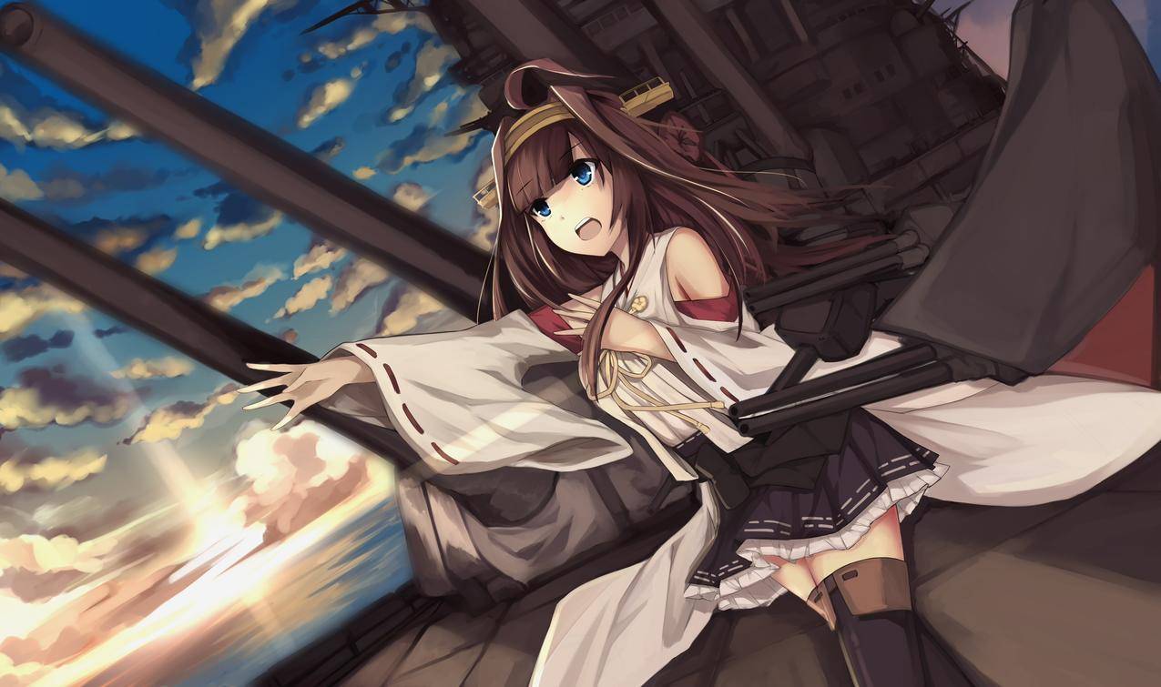 动画,动画,KantaiCollection,Kongou,坎科勒,阿霍吉