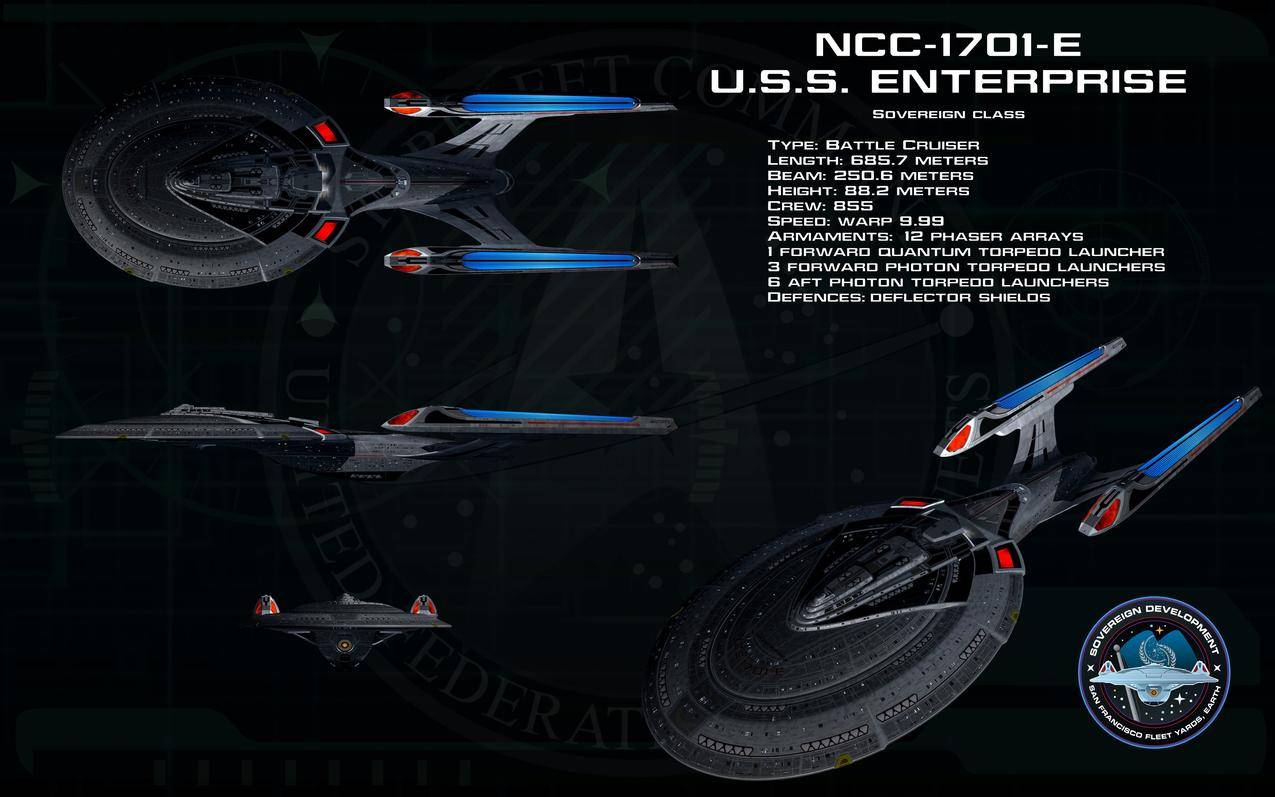 星际迷航,ussenterprise,spaceship