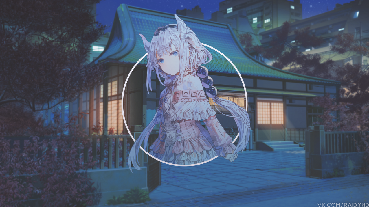 动漫,animegirls,子母画面
